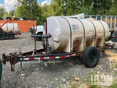 Wylie 1000 gal T/A Water Tank Trailer