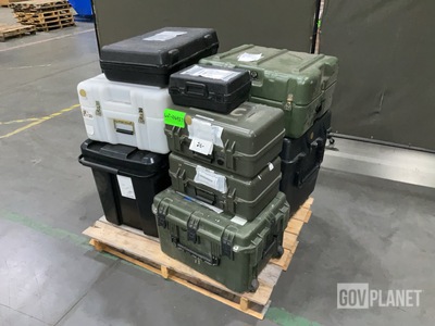 (9) Assorted Storage Cases