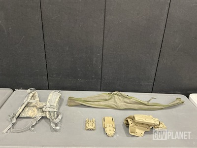 (2) Spare Barrel Covers, (15) Enhanced Frame Shoulder Straps & Assorted Items