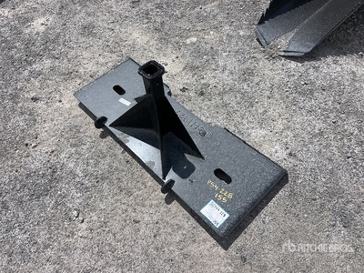 Kit Containers QT-TM Skid Steer Hitch Receiver (Unused)
