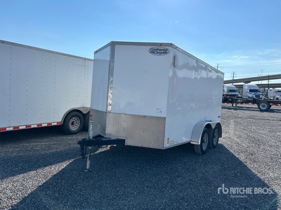 2018 Forest River TXVHW712TA2 12 ft T/A Enclosed Trailer