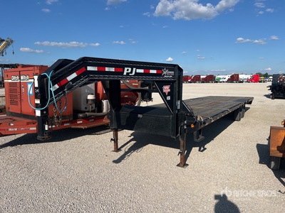 2021 PJ 32 ft T/A Gooseneck Remolque caja abierta