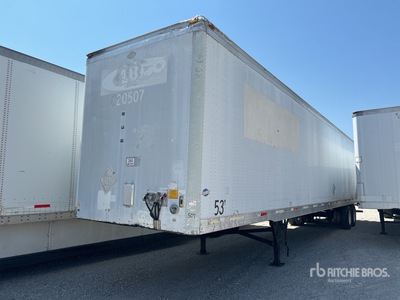 Utility 53 ft x 102 in T/A Van Trailer