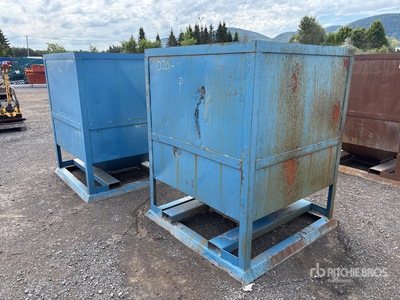 Quantity of (2) Stone Bin Varios. Industrial