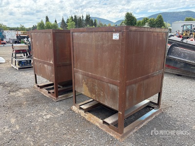 Quantity of (2) Stone Bin Varios. Industrial