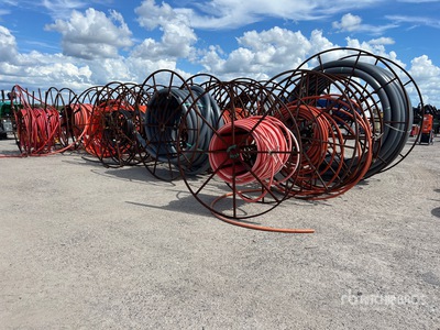 Quantity of (16) Reels and Conduit