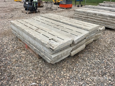 Quantity of (17) Concrete Slats
