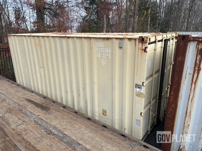 Med Union Containers MU20-0011-T 20' Storage Container