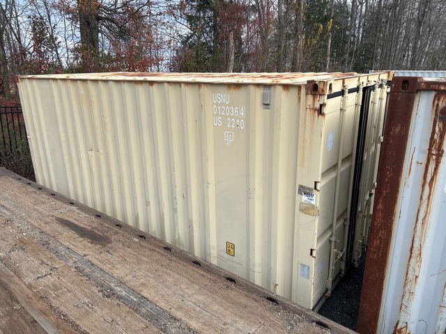 Med Union Containers MU20-0011-T 20' Storage Container Med Union Containers MU20-0011-T 20' Storage Container