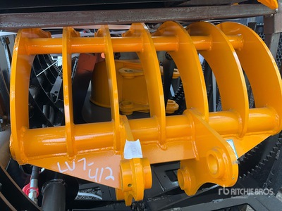 2025 GIYI Excavator Rake - Fits Cat 305 (Unused)