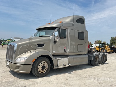 2012 Peterbilt 587 T/A Day Cab Truck Tractor