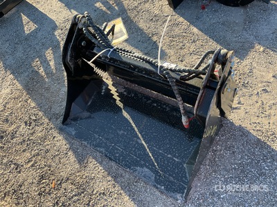 2025 GIYI GY-XKH39 39 in Multi-Purpose Mini Skid Steer Bucket (Unused)