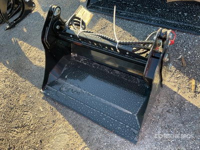 2025 GIYI GY-XKH39 39 in Multi-Purpose Mini Skid Steer Bucket (Unused)