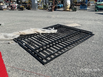 2025 SKLP SK-T20X 20 ft x 7 ft Wrought Iron Bi-Parting Driveway Gate (Unused)