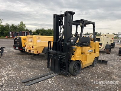 2002 Cat GC40K 8000 lb Cushion Tire Forklift