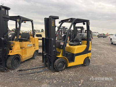 2009 Yale GLC050VXNVREO85 4500 lb Cushion Tire Forklift