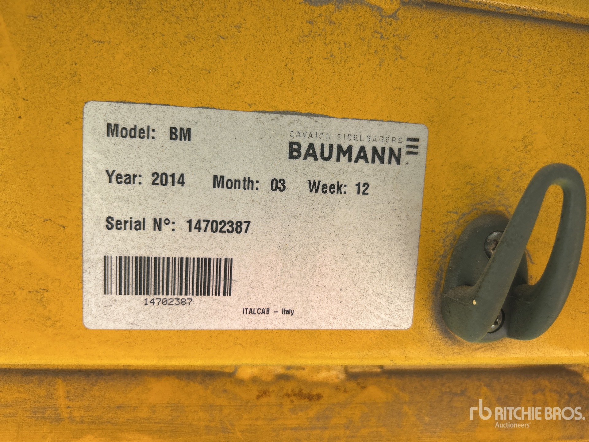 Baumann BM Pneumatic Tire Forklift