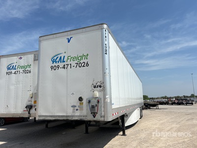 2023 Vanguard 53 ft x 102 in T/A Van Trailer