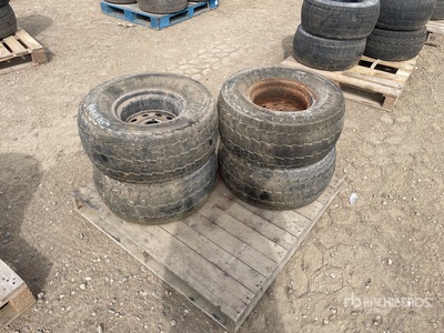 Quantity of (4) 25x10.50-12NHS Tires - Fits Club Car