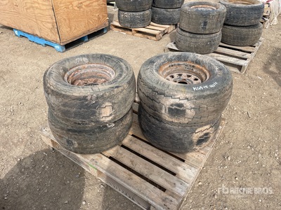 Quantity of (4) 25x10.50-12NHS Tires - Fits Club Car