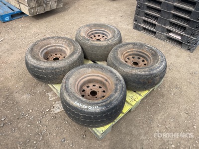 Quantity of (4) 25x10.50-12NHS Tires - Fits Club Car