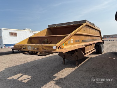1980 Load King T/A Belly Dump Trailer