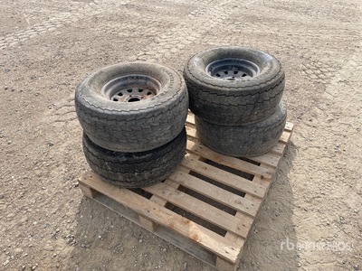 Quantity of (4) 25x10.50-12NHS Tires - Fits Club Car