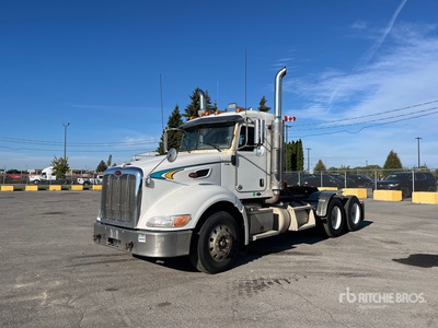 2013 Peterbilt 386 6x4 T/A Day Cab Truck Tractor