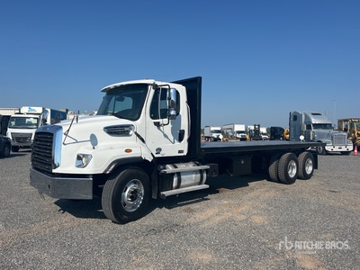 2014 Freightliner 114SD 6x4 Flatbed Dump Truck