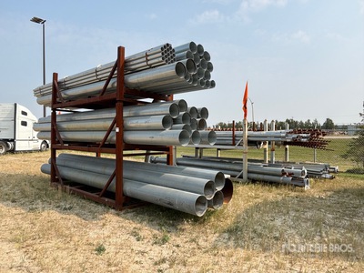 Quantity of Flight Augers and Line Pipe