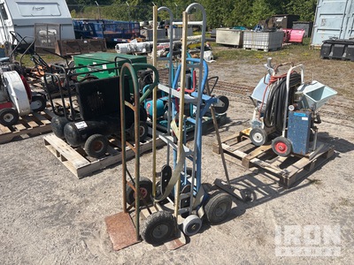 Quantity of (3) Hand Trucks Divers - Magasin, entrepôt, consommateur