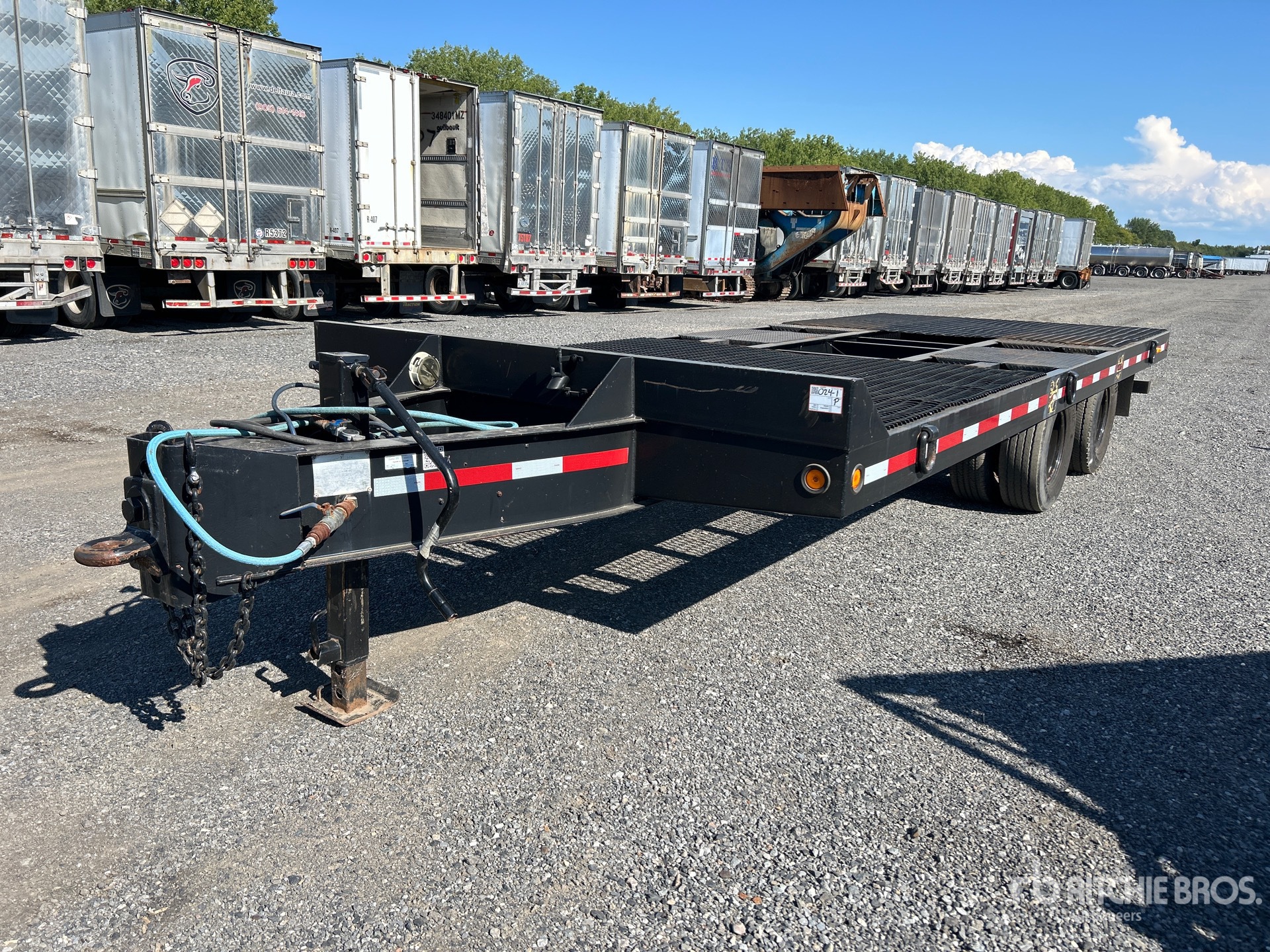 2001 Load King TRL 20 ft T/A Remolque caja abierta