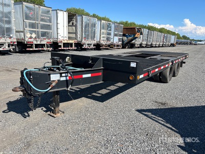 2001 Load King TRL 20 ft T/A Remolque caja abierta