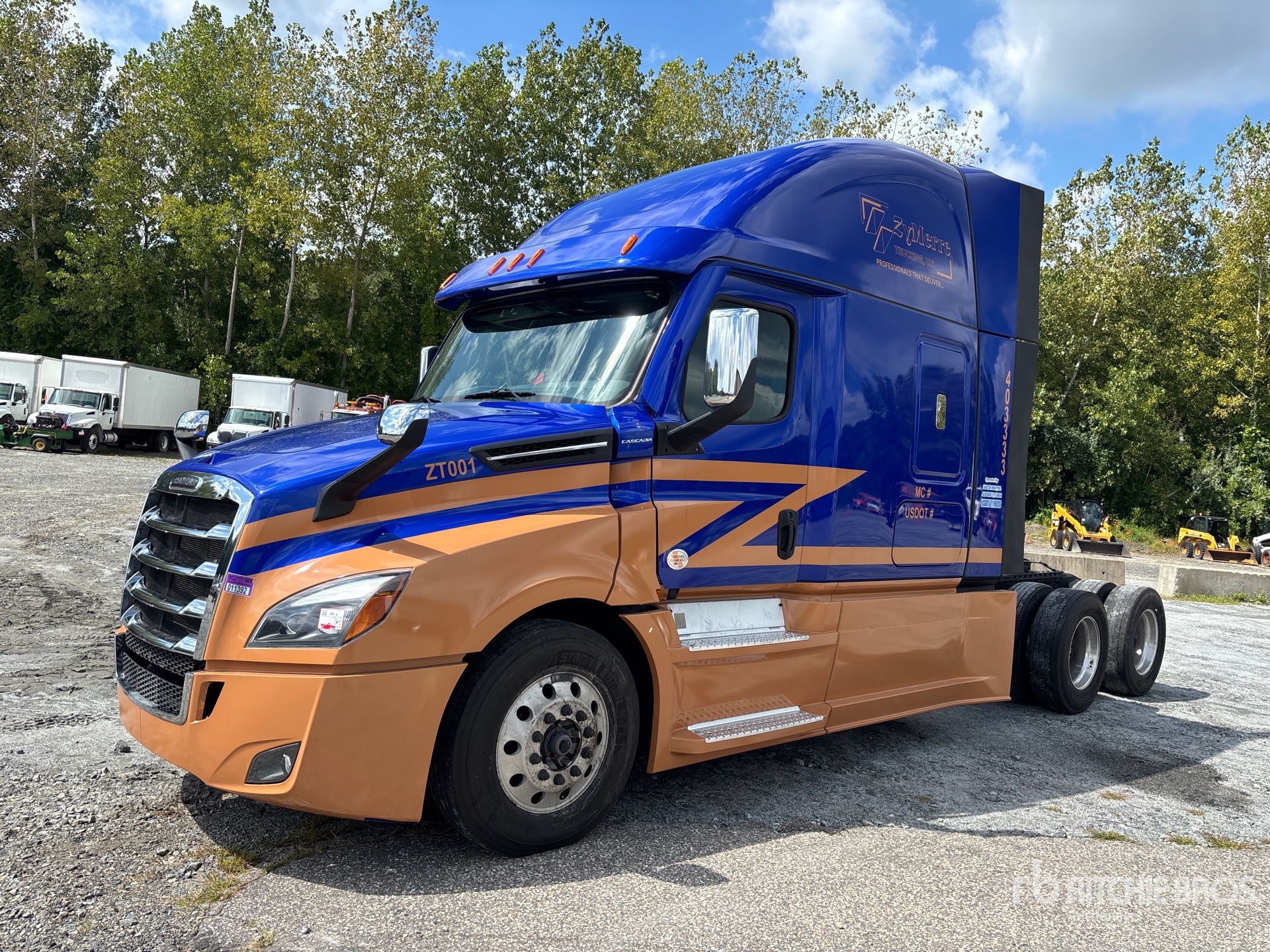 2024 Freightliner Cascadia 126 6x4 T/A Sleeper Truck Tractor