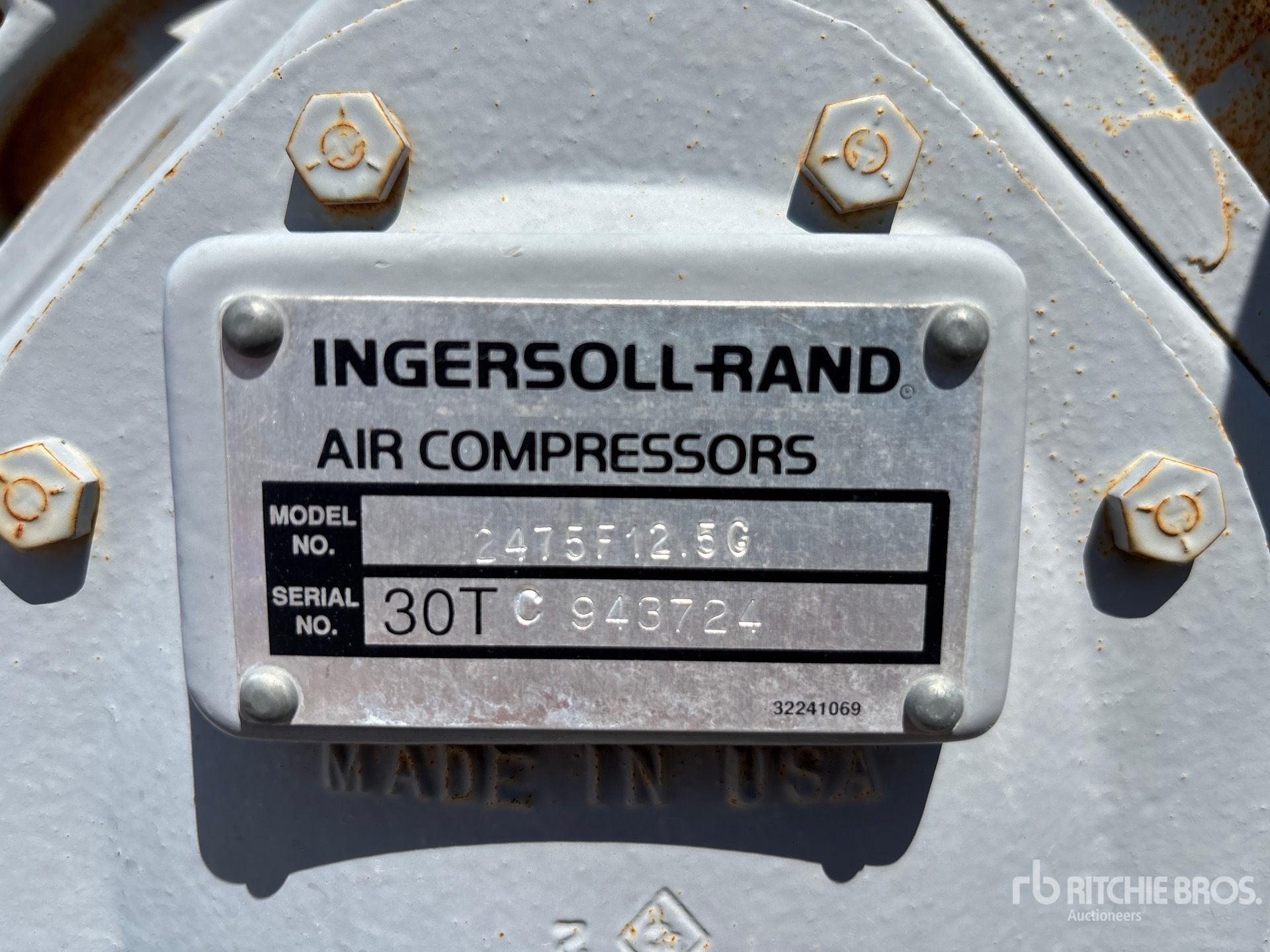 Ingersoll Rand T-30 Compresor de aire (Inoperable)