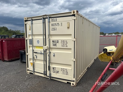 2021 20 ft Standard Storage Container