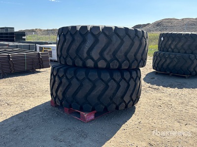 Quantity of (2) 29.5x25 Tires (Unused)
