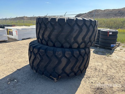 Quantity of (2) 29.5x25 Tires (Unused)