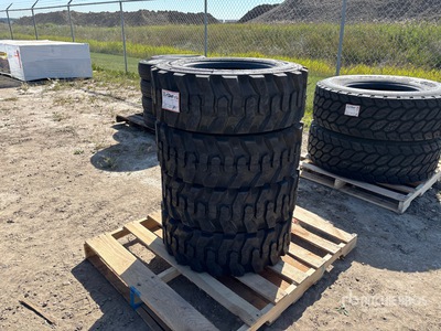 Quantity of (4) 10x16.5 Tires (Unused)