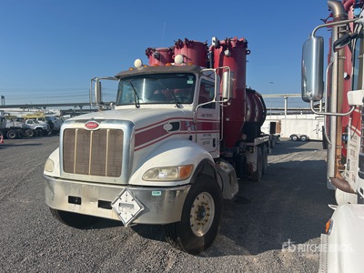 2016 Peterbilt 348 6x4 Vacuum Tanker Truck