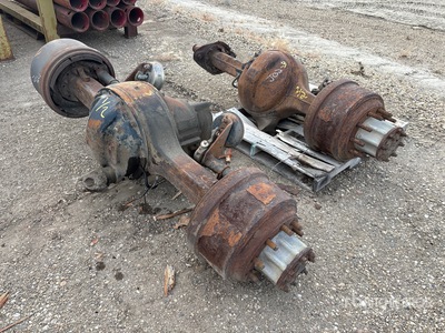 Quantity of (2) Heavy Duty Truck Rear Eje