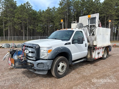 2011 Ford F-450 4x2 Paint Stencil Truck