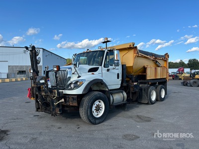 2011 International WorkStar 7600 6x4 Snow Plow Truck
