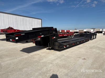 2000 Trail King Tri/A Lowboy Trailer