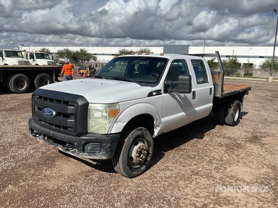 2011 Ford F-350 XL 4x4 Crew Cab Camión Caja Abierta