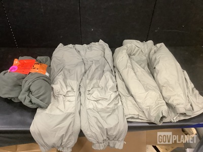 (6) Cold Weather Parka Liners, (37) Cold Weather Parkas & Assorted Items