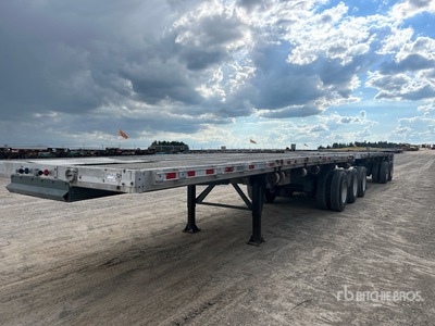 1998 Reitnouer 28 ft T/A B-Train Pup Pritsche Anhänger