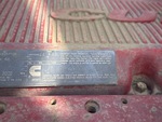 Engine with Emission Label