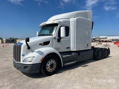 2018 Peterbilt 579 6x4 Cabeza Tractora Cabina Dormitorio