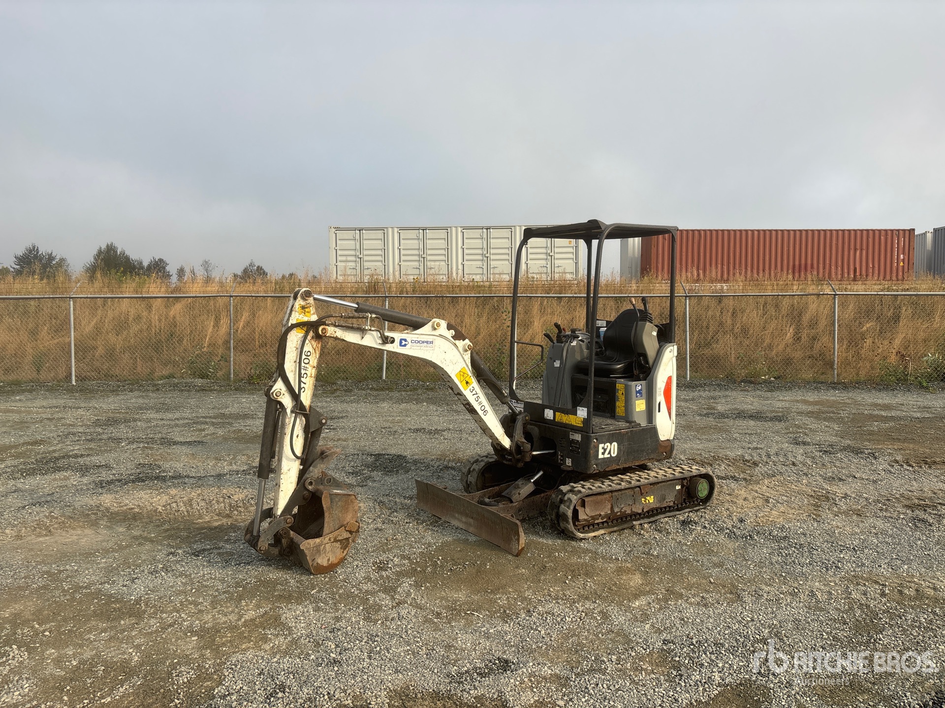 2017 Bobcat E20 Mini Excavator